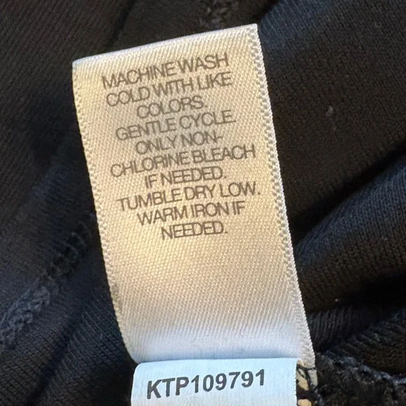 🖤 Classic J.Jill Black Pima Cotton Tank — Size L - Picture 6 of 7